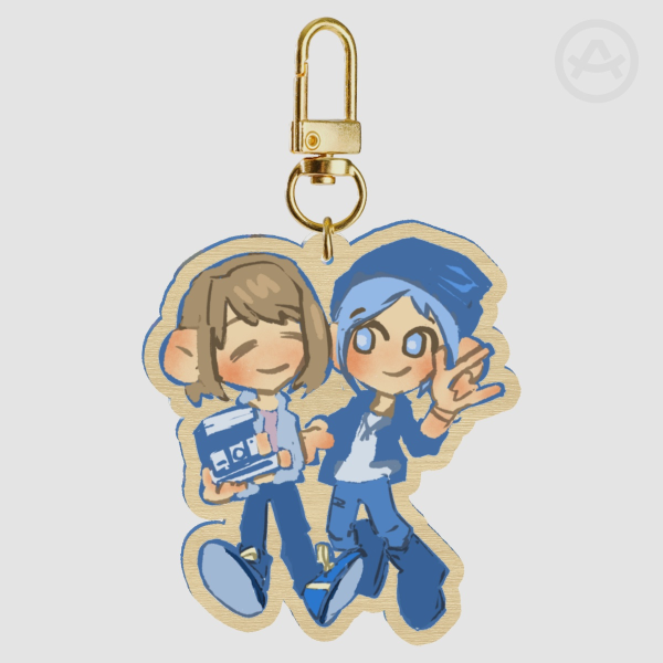 lis Wood Keychains