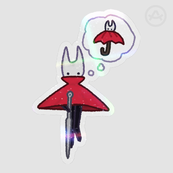 Hornet (Silksong) Umbrella Sticker