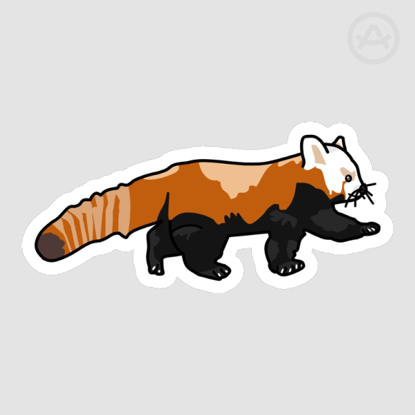 Red Panda Sticker
