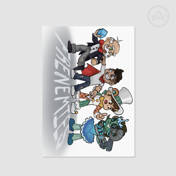 Hermitcraft "Frenemies" Poster