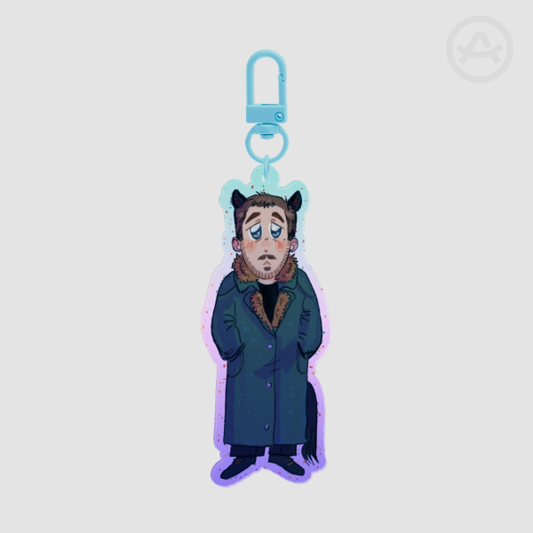 Officer K Kemonomimi (Colored Edge Acrylic Keychain)