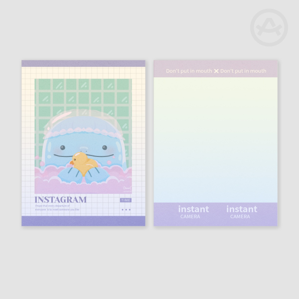 Quagsire Bubble Bath | Pearl Paper Photocards