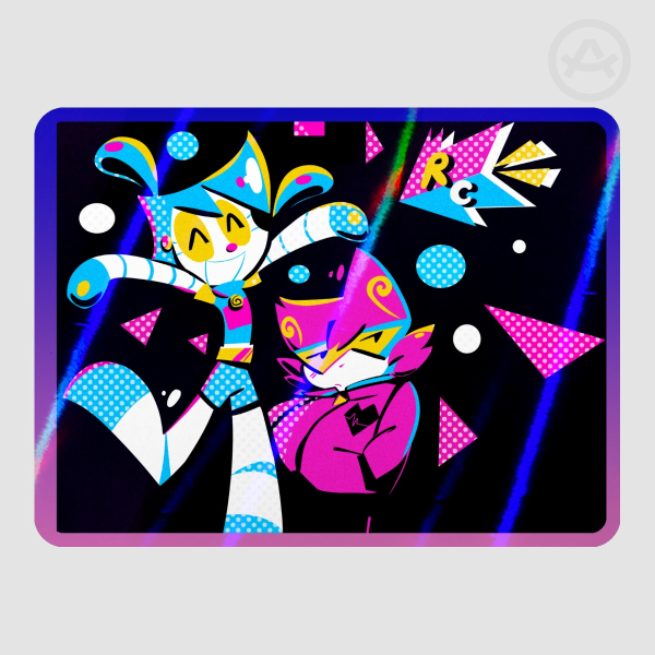 Flat Colors Sticker