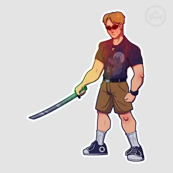 A Most Worthy Sticker