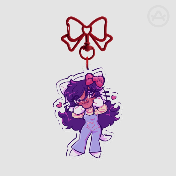 SANRIO x Aphmau Keychain: Hello Kitty Aphmau