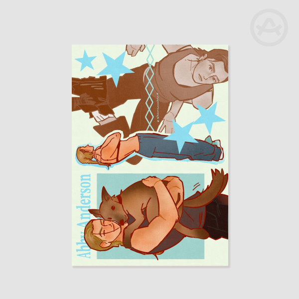 Abby A4 Print