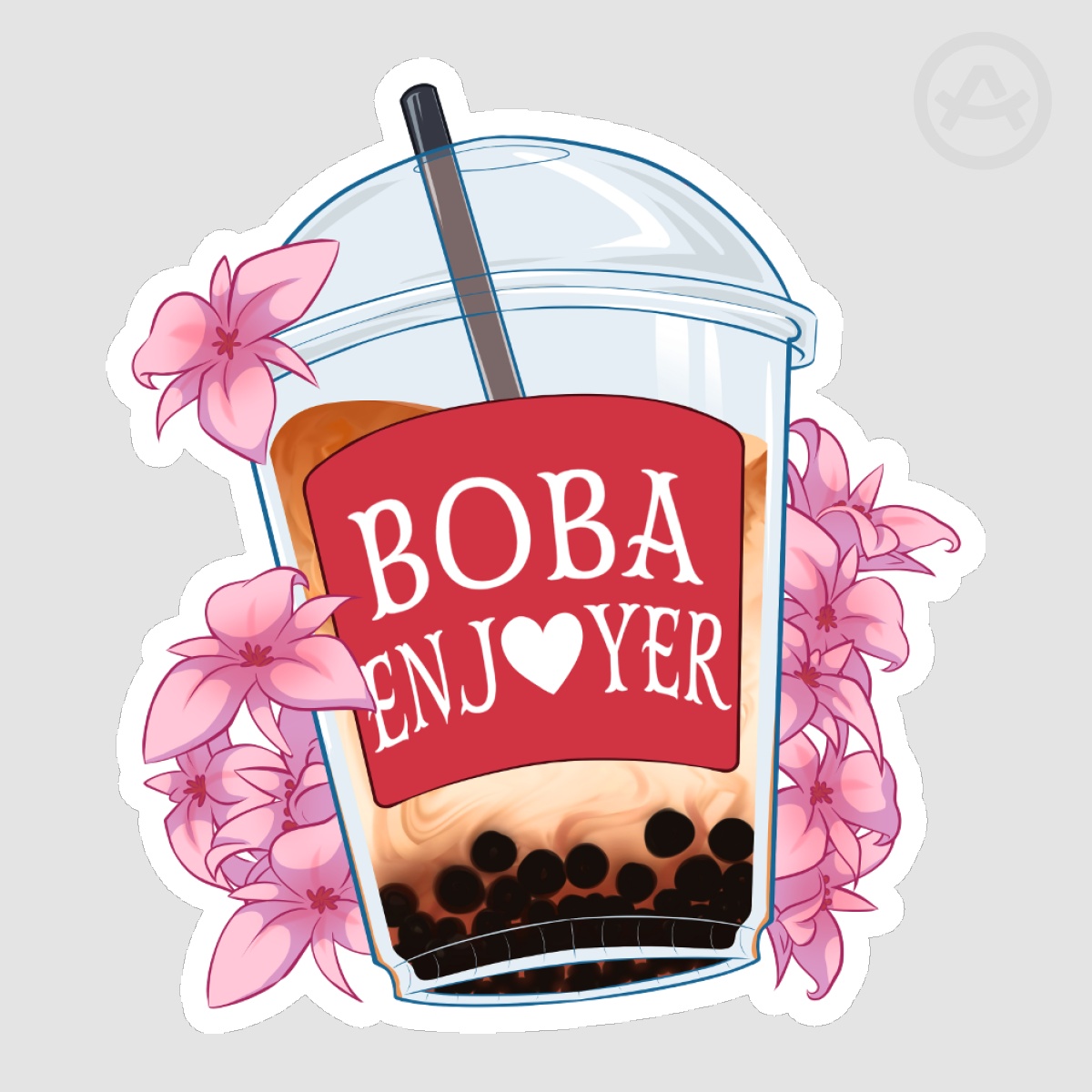 Boba Enjoyer || Sticker