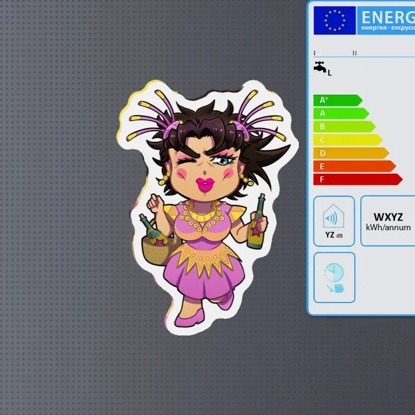Joseph Joestar Tequila Magnet v2