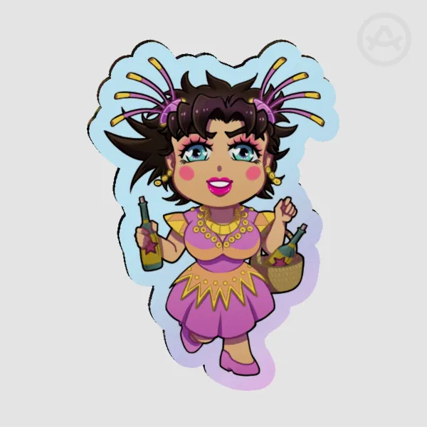 Joseph Joestar Tequila Acrylic Pin v1