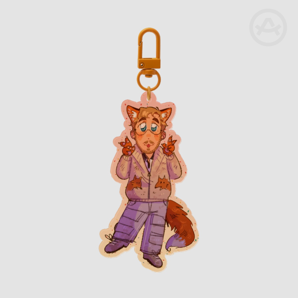 Grace Kemonomimi (Colored Edge Acrylic Keychain)