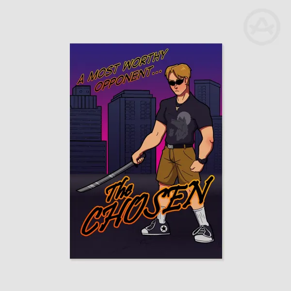 A Most Worthy Opponent Print