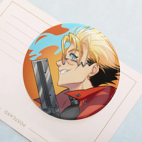 Vash button pin