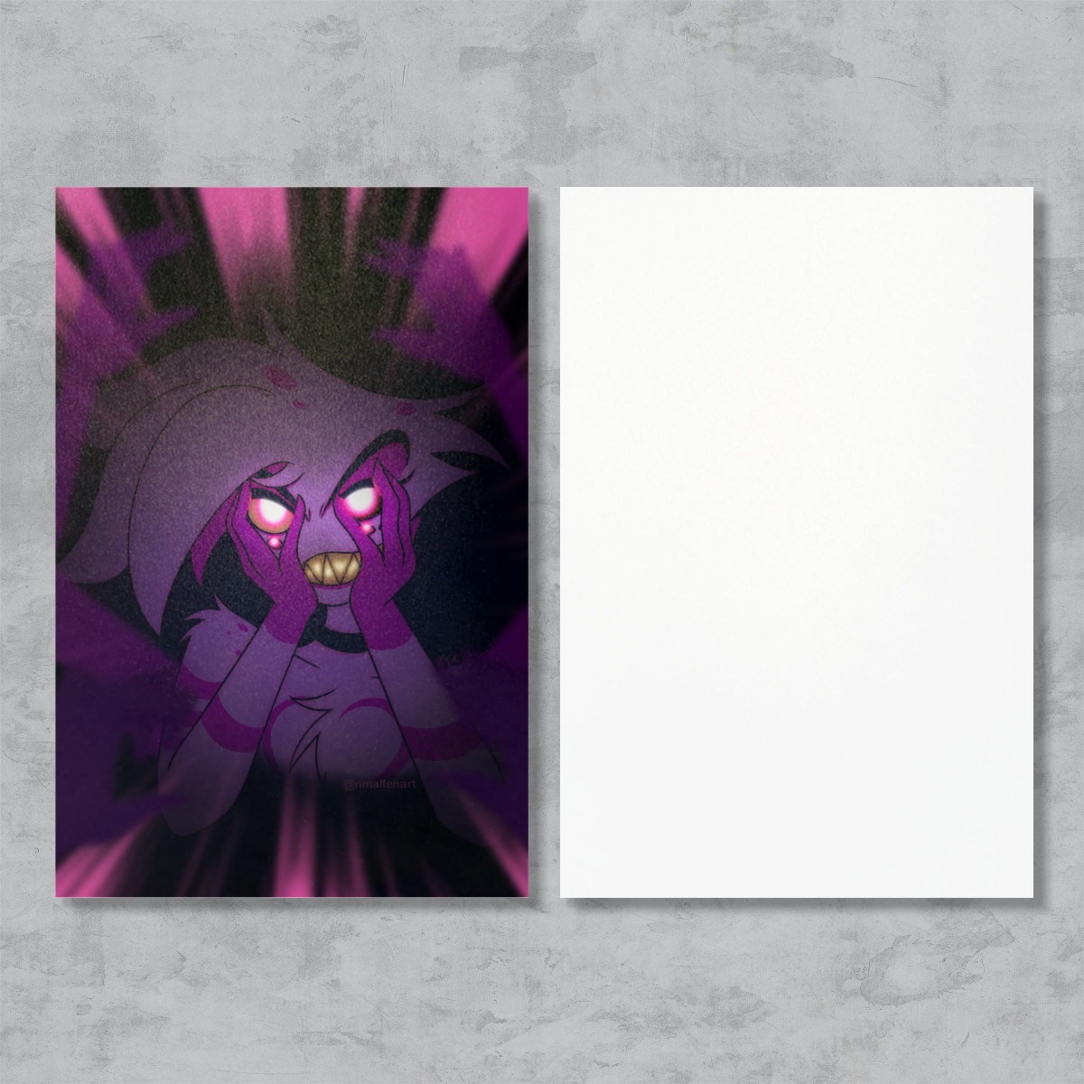 Broken Spider Postcard