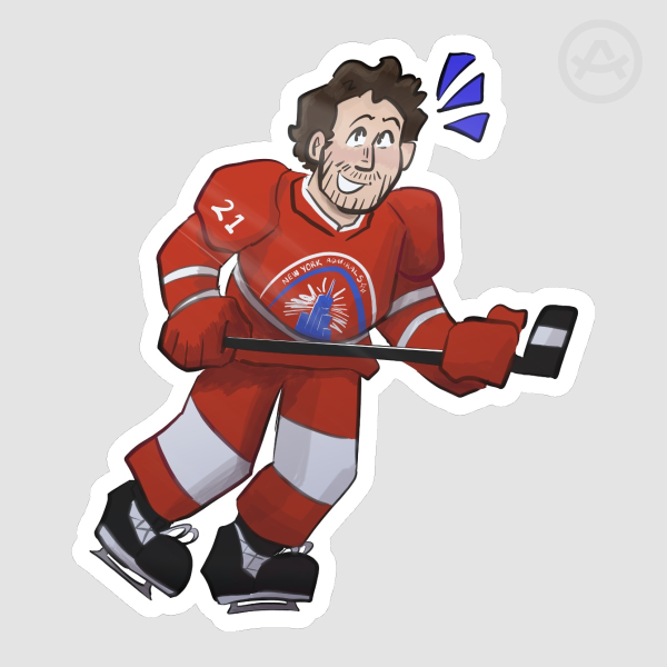 [HEATED RIVALRY] Scott Hunter Die Cut Sticker