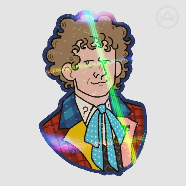 Sixth Doctor Sticker