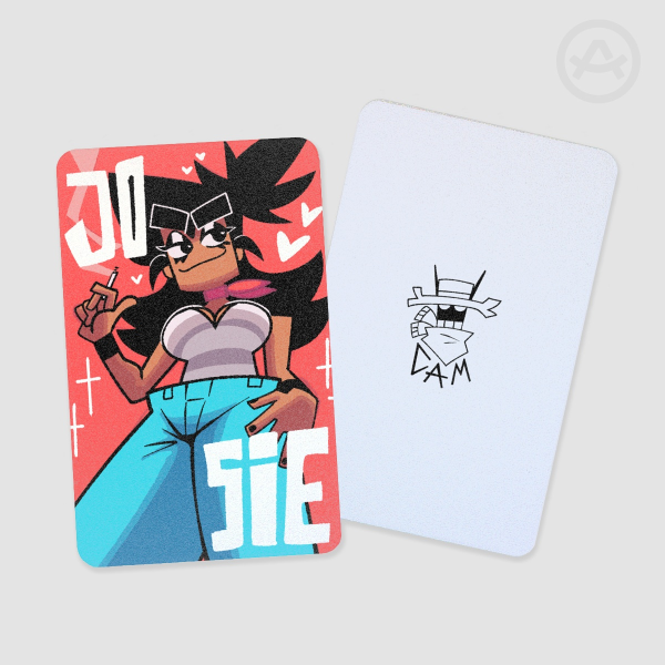 JO-SIE Smoking Holographic Photocards