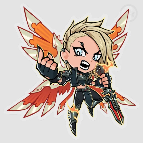 Pentakill Kayle Sticker