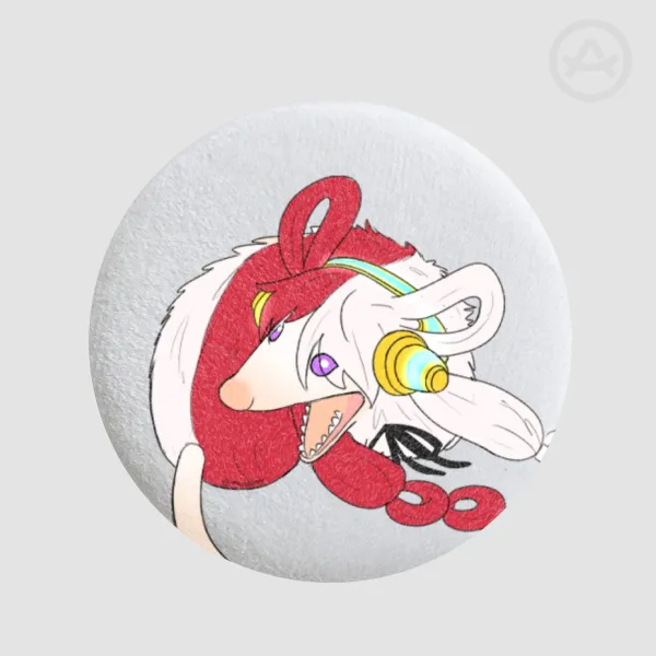 Utapossum - Soft badge pin