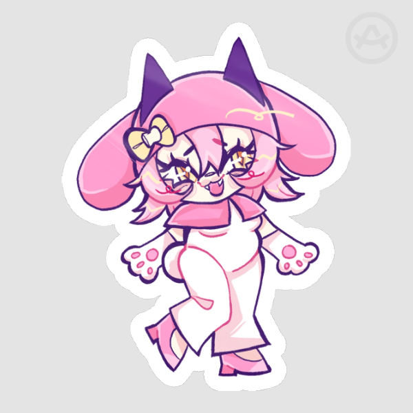 SANRIO x Aphmau: My Melody KC Sticker