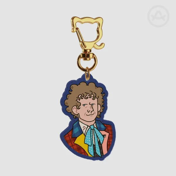 Sixth Doctor Acrylic Keychain