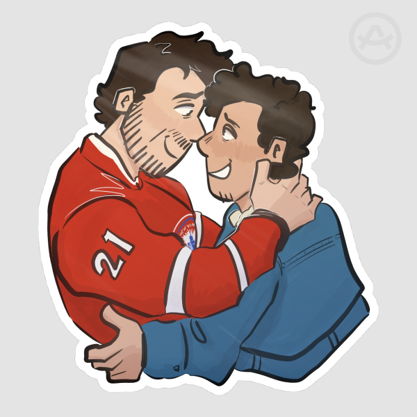 [HEATED RIVALRY] Scott Hunter / Kip Grady | Skip Die Cut Sticker