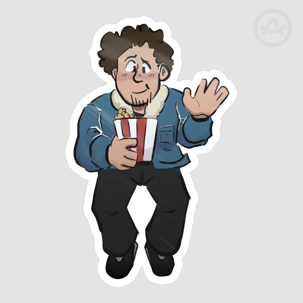 [HEATED RIVALRY] Kip Grady Die Cut Sticker