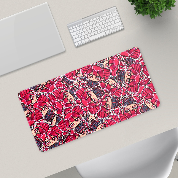 Teto Kasane chibi - Desk Pad - Volacaloid merchandise