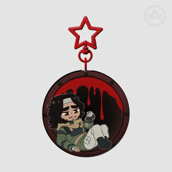 Simon Submerged Acrylic Keychain