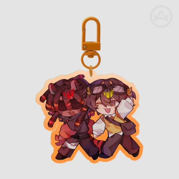 Torchflower Acrylic Keychain