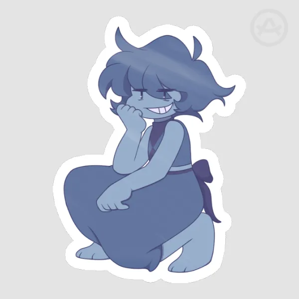 I'll Feel Better Lapis Sticker