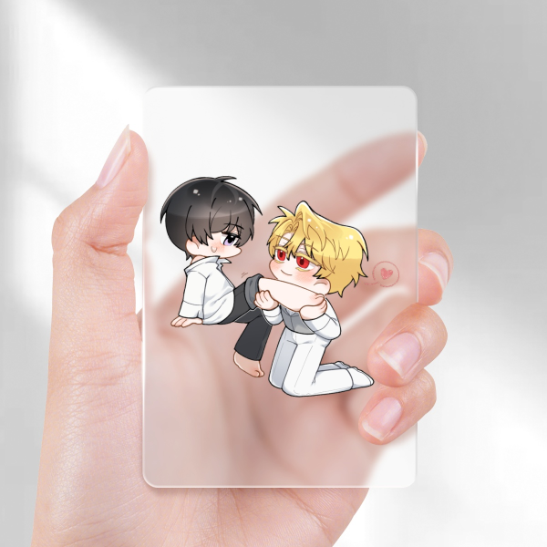 Plastic Transparent Photocards - Kneeling Kishyu
