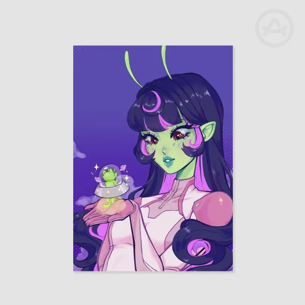 Glorp Juno Print 8.3x11.7