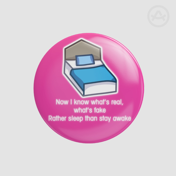 Kero Kero Bonito - I'd Rather Sleep Pin