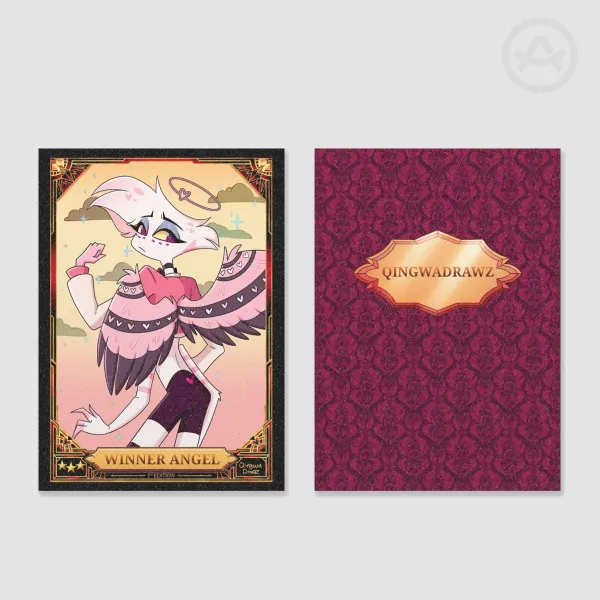 Winner Angel Dust - Holo Hazbin hotel fancard