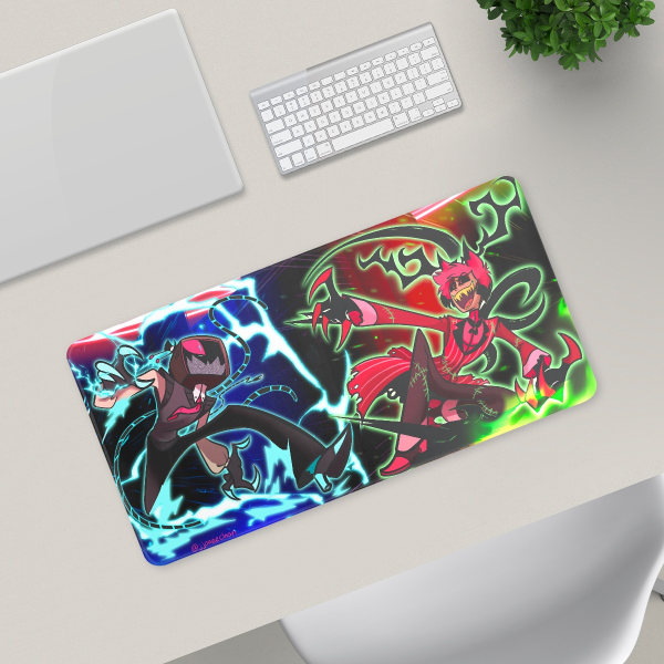Sparksduo Turf War Desk Pad