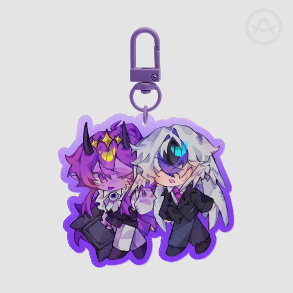 Tax Duo Acrylic Keychain