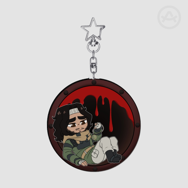 Bloodymary Double-sided Acrylic Keychain