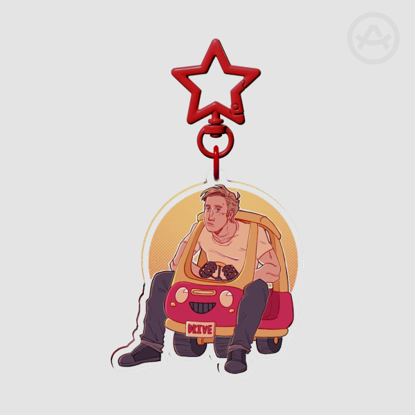 Driver Acrylic Keychain