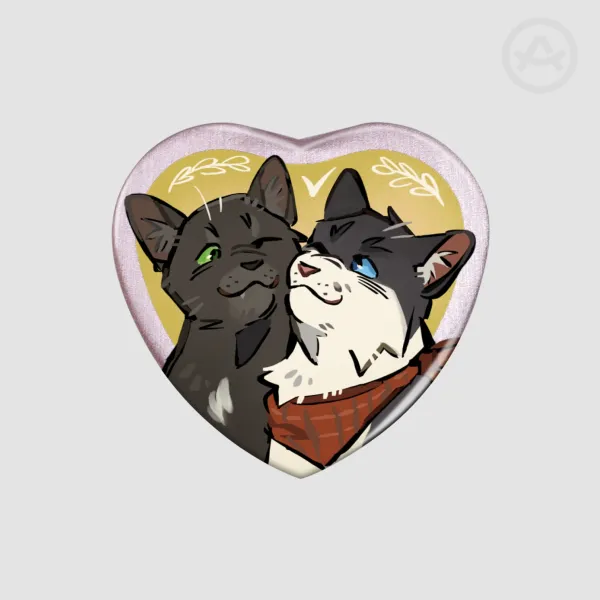 Ravenbarley Heart  Badge