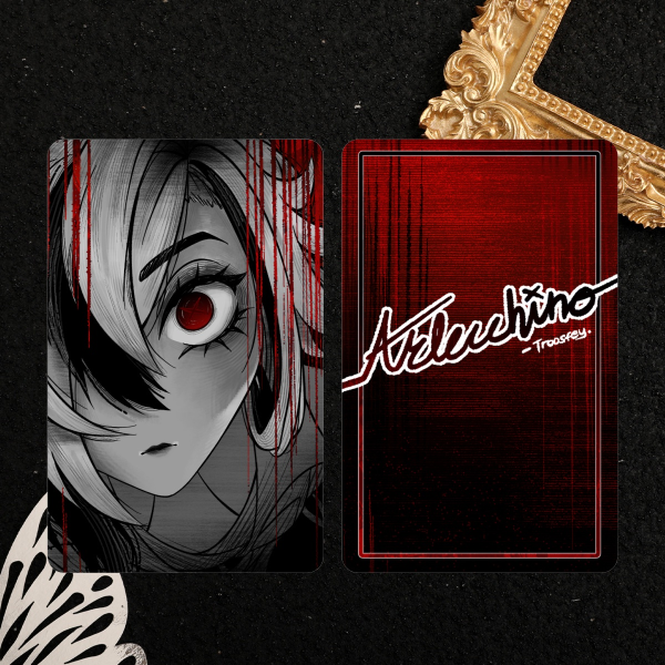 Arlecchino GENSHIN IMPACT Cracked Ice Holographic Photocard