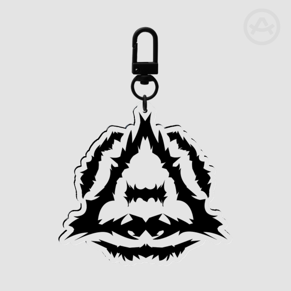 HEAVY METAL THERIAN (Black) Keychain