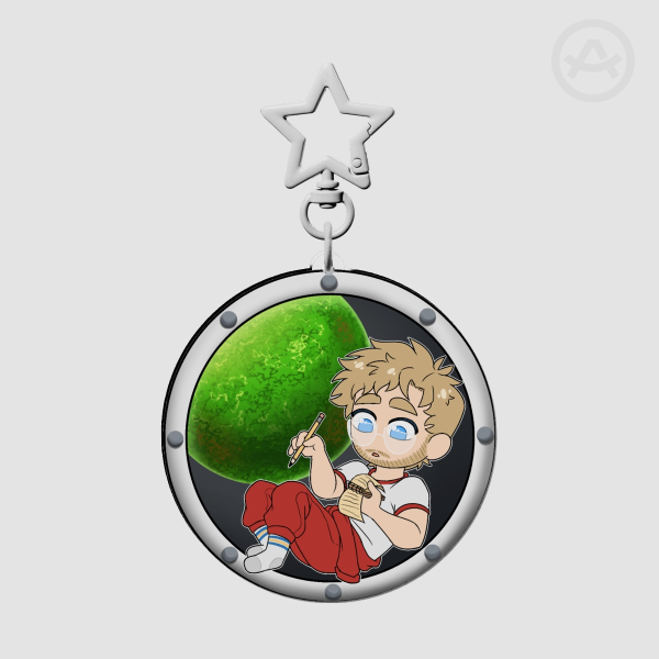 Grace in Space Acrylic Keychain