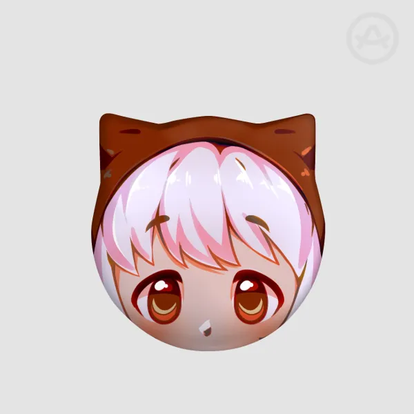 Nagisa Momoe - Cat Badge