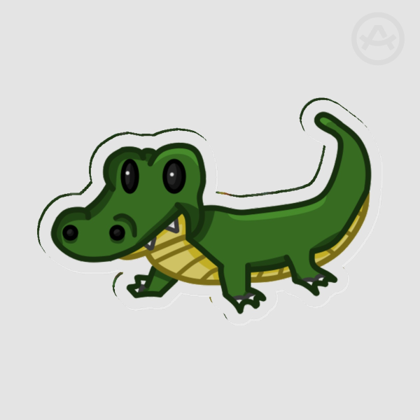 Kero Kero Bonito - Pocket Crocodile Pin