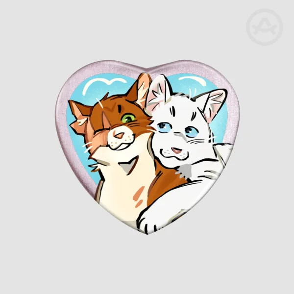 Brightcloud Heart Badge