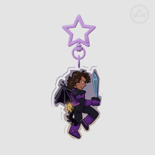 [MINECRAFT STORY MODE] Jesse Season 1/Season 2 Double Sided Acrylic Keychain