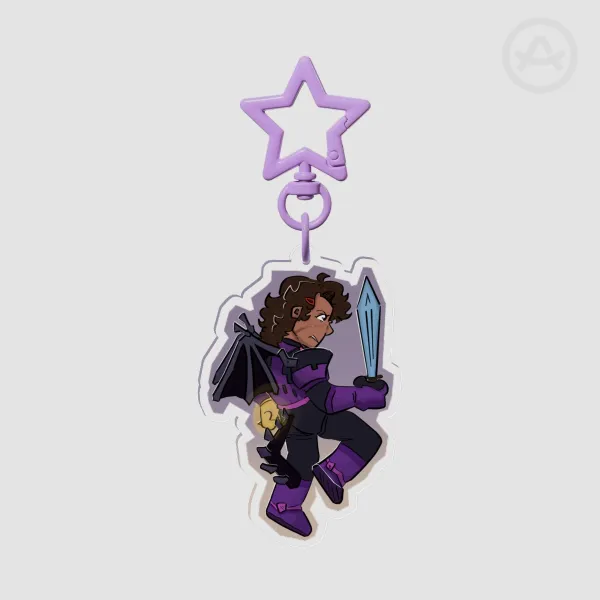 [MINECRAFT STORY MODE] Jesse Season 1/Season 2 Double Sided Acrylic Keychain