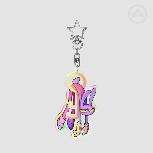Jax Broken Glass Acrylic Keychain