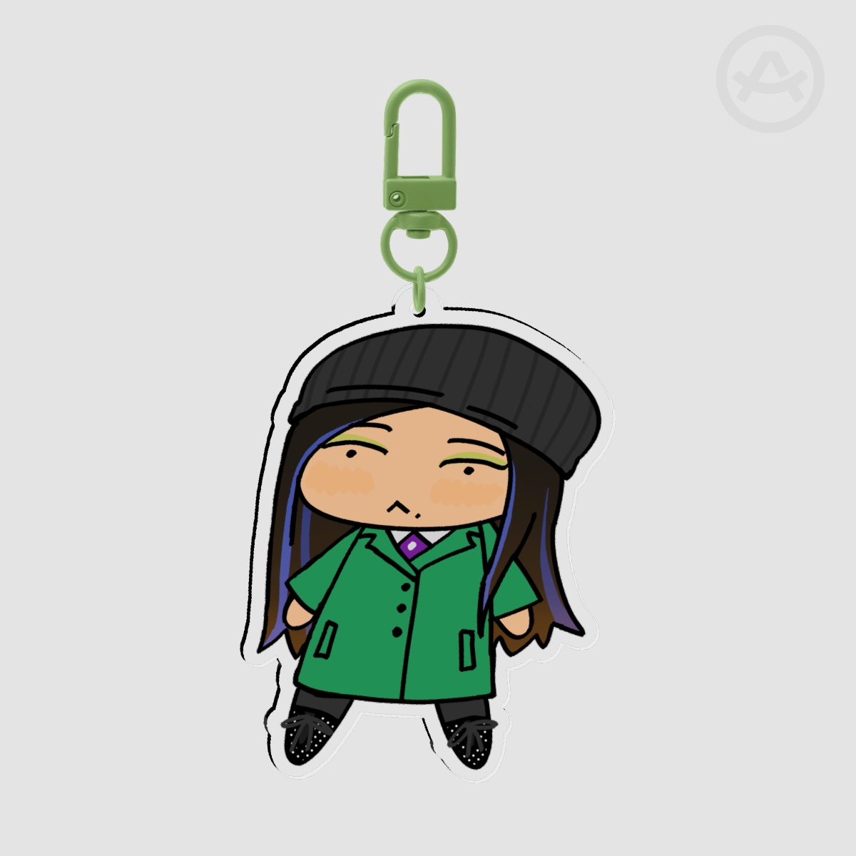 New York Tina Keychain