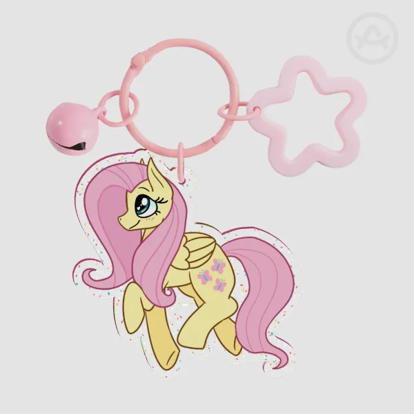 Fluttershy Keychain